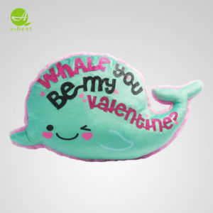 soft whale plush pillow picture