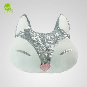 fox plush pillow pillow